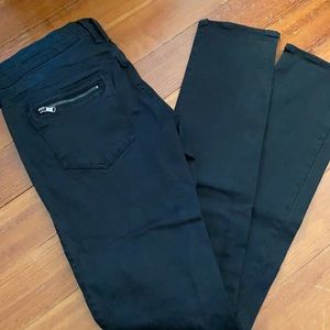 H&M size 26 black skinny jeans